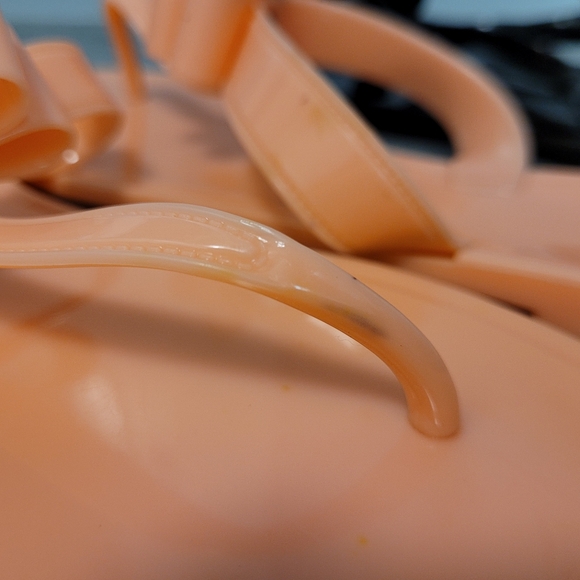 Silicone Flip Flop with Bow - Picture 7 of 10